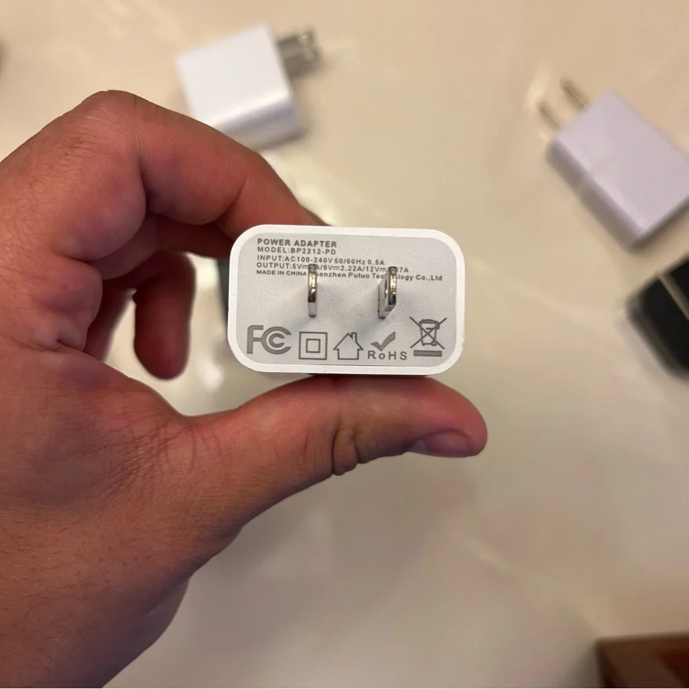 Charger Cubes/blocks‎ (set of 6, Samsung, Amazon)